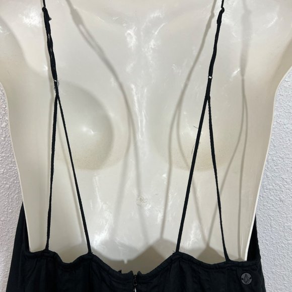 Volcom black strap Jumper wide‎ leg adjustable sleeveless  Size: XS - Picture 8 of 9